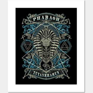 Pharaoh Tutankhamun Posters and Art